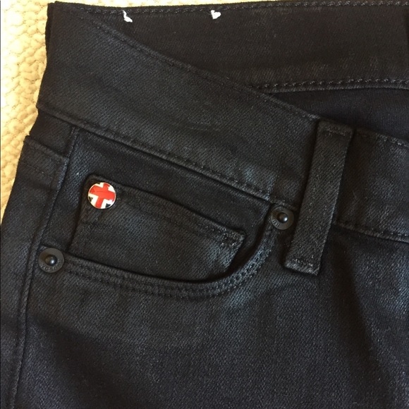 Hudson Women’s Skinny Black Jeans - Picture 2 of 7